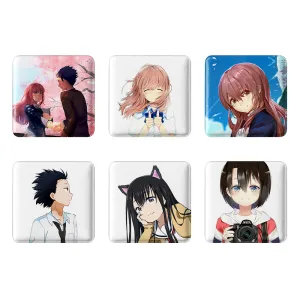 پیکسل مربعی انیمه سایلنت ویس (A Silent Voice)