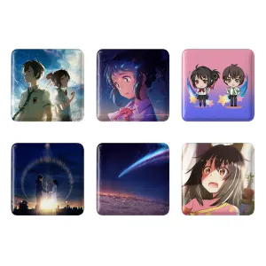 پیکسل مربعی انیمه یور نیم (Your Name)