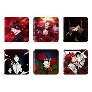 پیکسل مربعی انیمه خادم سیاه (Black Butler)