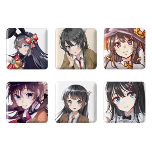 پیکسل مربعی انیمه بانی گرل (Bunny Girl Senpai)