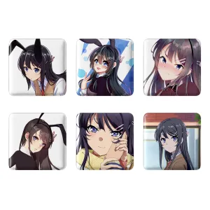 پیکسل مربعی انیمه بانی گرل (Bunny Girl Senpai)