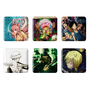 پیکسل مربعی انیمه وان پیس (One Piece)