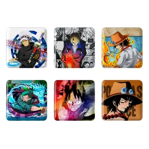 پیکسل مربعی انیمه وان پیس (One Piece)