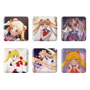 پیکسل مربعی انیمه سیلور مون (Sailor Moon)