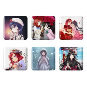 پیکسل مربعی انیمه لاولایو (Love Live)