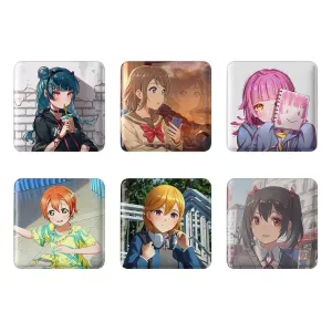 پیکسل مربعی انیمه لاولایو (Love Live)
