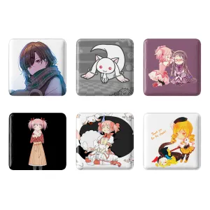 پیکسل مربعی انیمه مادوکا مجیکا (Madoka Magica)