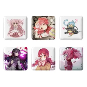 پیکسل مربعی انیمه مادوکا مجیکا (Madoka Magica)