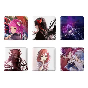 پیکسل مربعی انیمه مادوکا مجیکا (Madoka Magica)