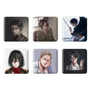 پیکسل مربعی انیمه اتک آن تایتان (Attack on Titan)