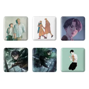 پیکسل مربعی انیمه اتک آن تایتان (Attack on Titan)