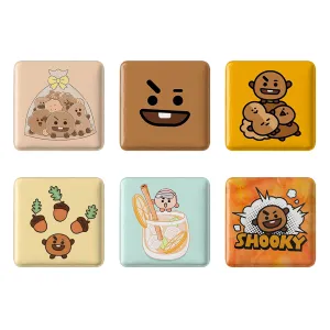 پیکسل مربعی شوکی BT21 Shooky