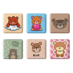 پیکسل مربعی خرس (Bears)