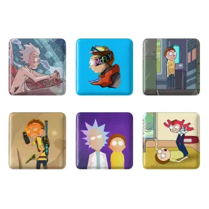 پیکسل مربعی ریک و مورتی (Rick and Morty)