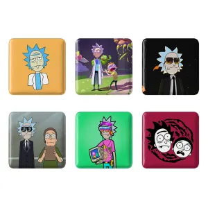 پیکسل مربعی ریک و مورتی (Rick and Morty)