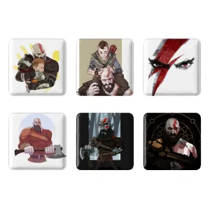 پیکسل مربعی بازی گاد آف وار (God Of War)