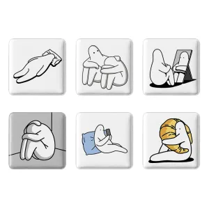پیکسل مربعی تنبل خسته
