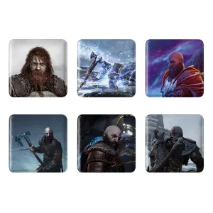 پیکسل مربعی بازی گاد آف وار (God Of War)