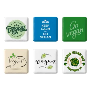 پیکسل مربعی وگن (Vegan)