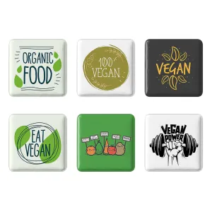 پیکسل مربعی وگن (Vegan)