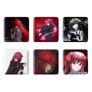 پیکسل مربعی انیمه الفن لید (Elfen Lied)