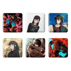 پیکسل مربعی انیمه نیروی آتش (Fire Force)