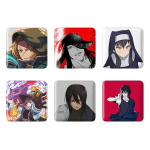 پیکسل مربعی انیمه نیروی آتش (Fire Force)