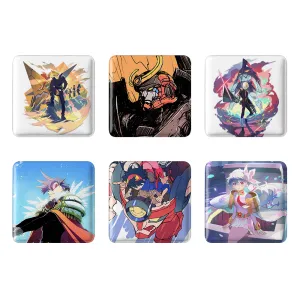 پیکسل مربعی انیمه گورن لاگان (Gurren Lagann)