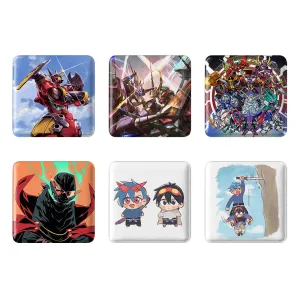 پیکسل مربعی انیمه گورن لاگان (Gurren Lagann)
