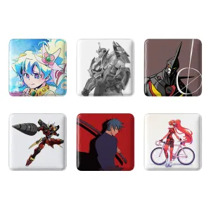 پیکسل مربعی انیمه گورن لاگان (Gurren Lagann)
