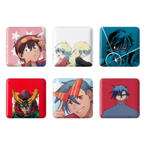 پیکسل مربعی انیمه گورن لاگان (Gurren Lagann)