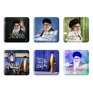 مگنت مربعی تصویر رهبر