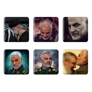 مگنت مربعی سردار سلیمانی