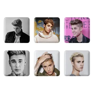 مگنت مربعی جاستین بیبر(Justin bieber)