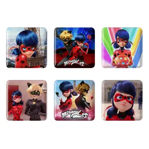 مگنت مربعی دختر کفشدوزکی ( Ladybug Girl)