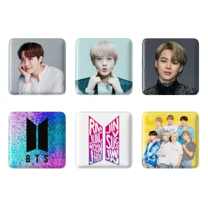 مگنت مربعی گروه بی تی اس (BTS)
