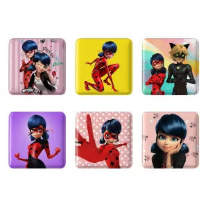 مگنت مربعی دختر کفشدوزکی (Ladybug girl)