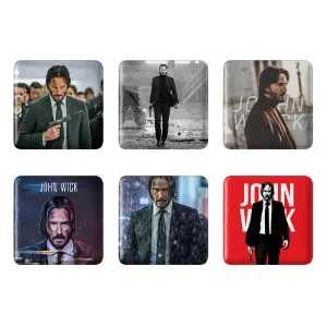 مگنت مربعی جان ویک (John Wick)