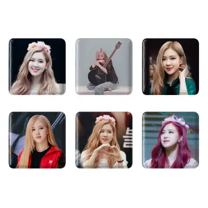 مگنت مربعی رزی بلک پینک (Black Pink)