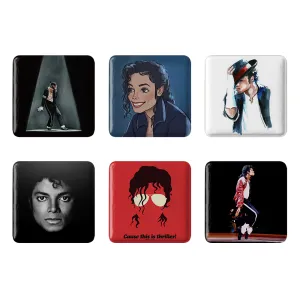 مگنت مربعی مایکل جکسون (Michael Jackson)
