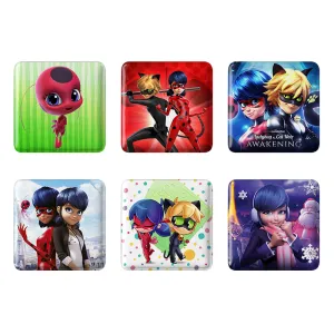 مگنت مربعی دختر کفشدوزکی ( Ladybug Girl)