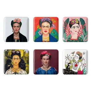 مگنت مربعی فریدا کالو (Frida Kahlo)
