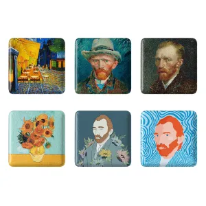 مگنت مربعی ونسان ونگوگ (Van Gogh)