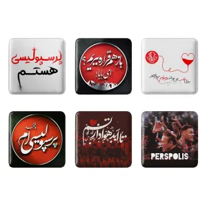 مگنت مربعی پرسپولیس