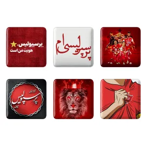 مگنت مربعی پرسپولیس