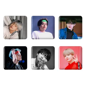 مگنت مربعی تهیونگ وی (Teahyung) بی تی اس BTS