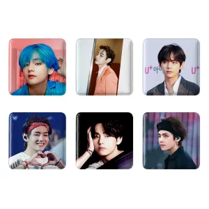 مگنت مربعی تهیونگ وی (Teahyung) بی تی اس BTS