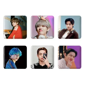 مگنت مربعی تهیونگ وی (Teahyung) بی تی اس BTS