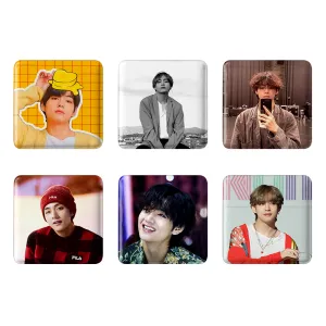 مگنت مربعی تهیونگ وی (Teahyung) بی تی اس BTS