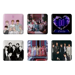 مگنت مربعی گروه بی تی اس (BTS)